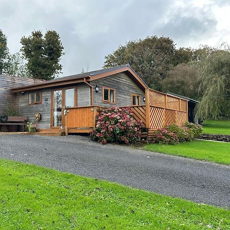 Swansea Log Cabin Pontardawe Exterior foto